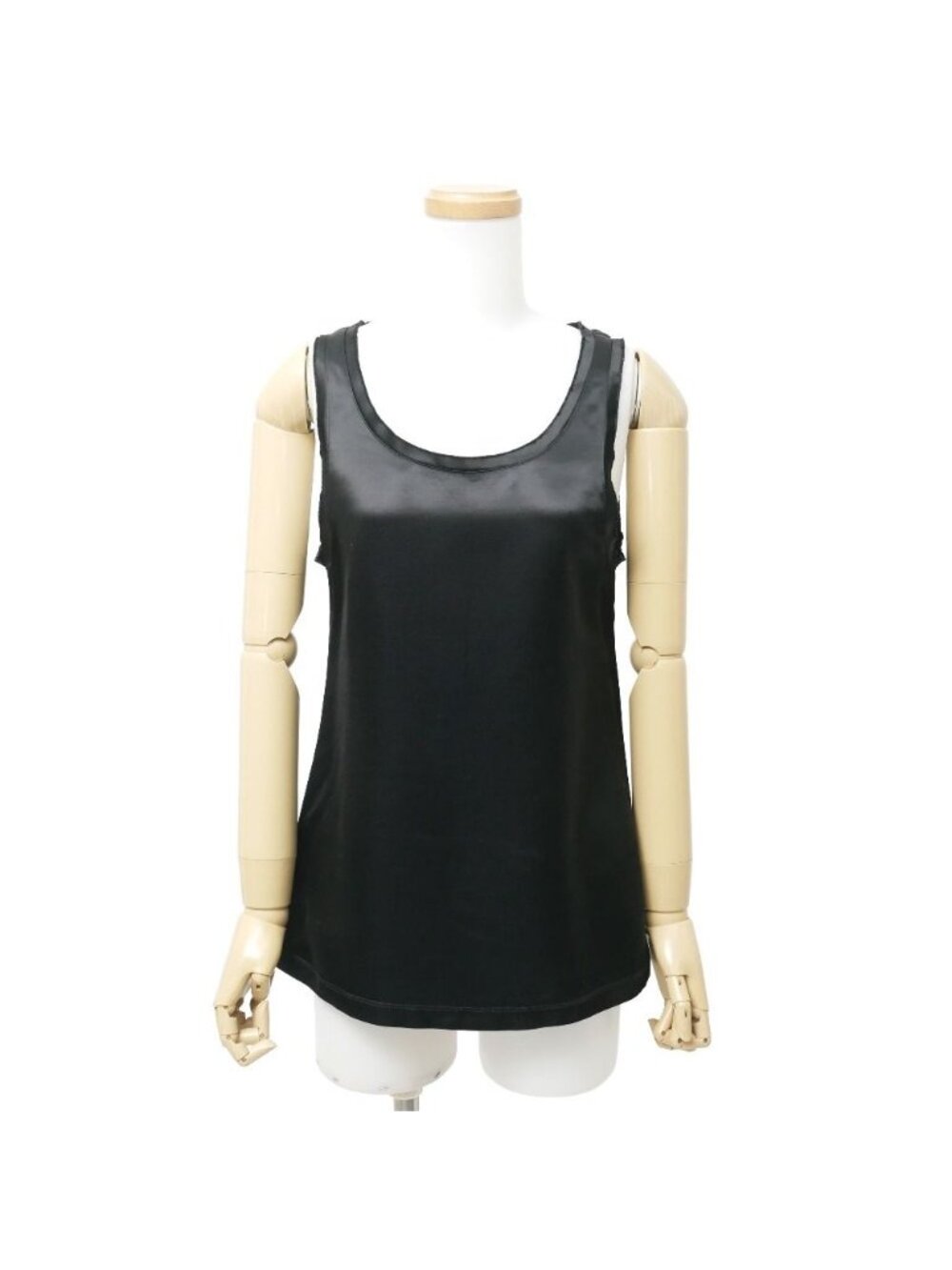 Loewe Tank Top Satin Cutoff Top